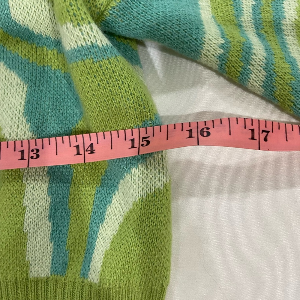 Garage Cropped Patterned Cardigan - Picture 5 of 8